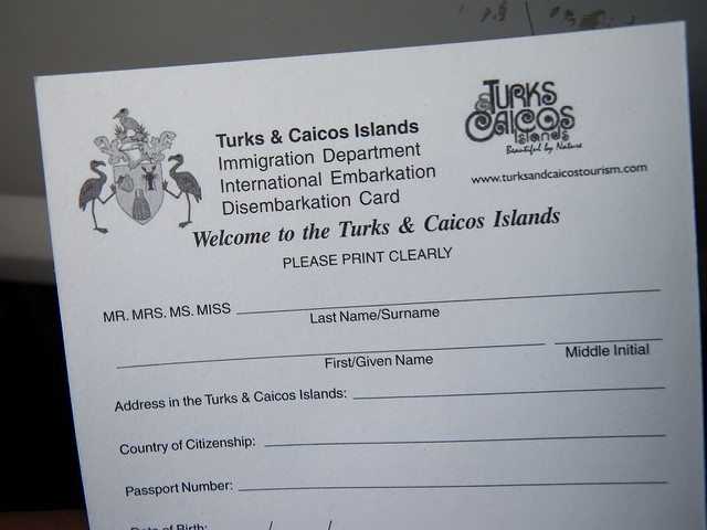 Turks and Caicos Customs Information