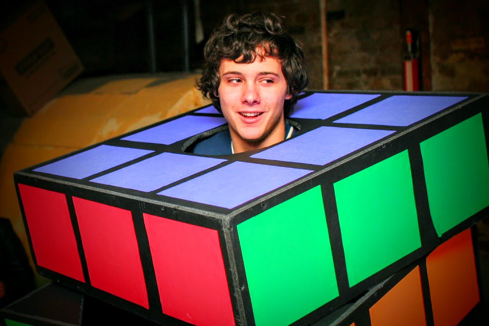 Rubiks Cube Halloween Costume