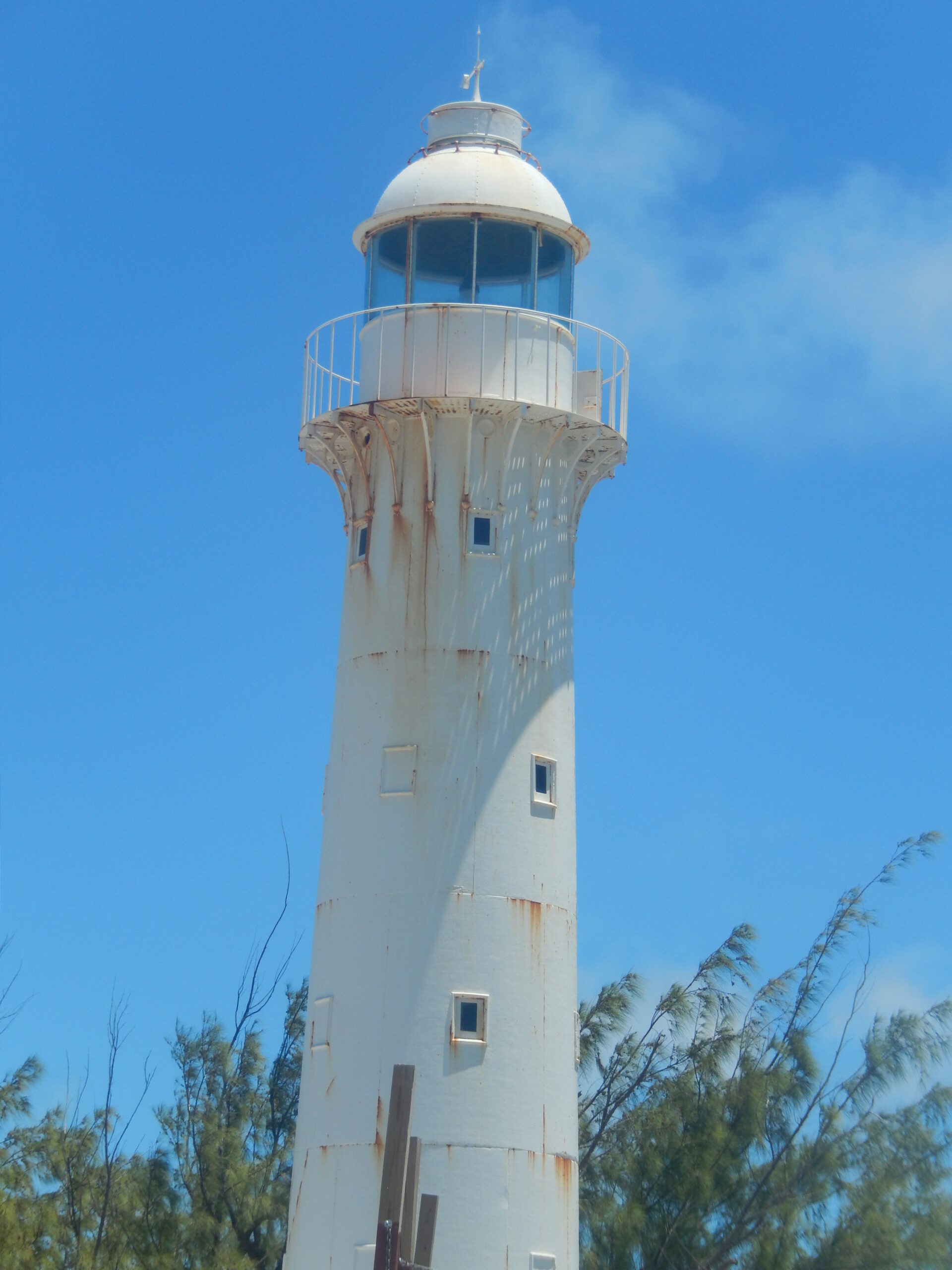 Built in London and shipped to Grand Turk in 1852, The Grand Turk Lighthouse