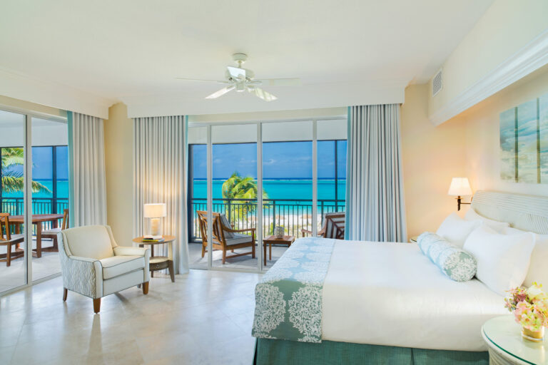 The Sands at Grace Bay Ocean Front Deluxe Master Bedroom